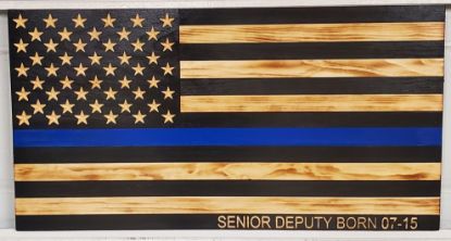 Picture of Thin Blue Line Flag