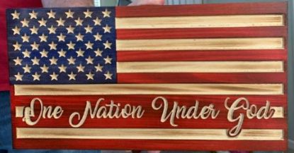 Picture of XS One Nation Under God Flag