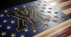 Picture of Custom Carved Flag
